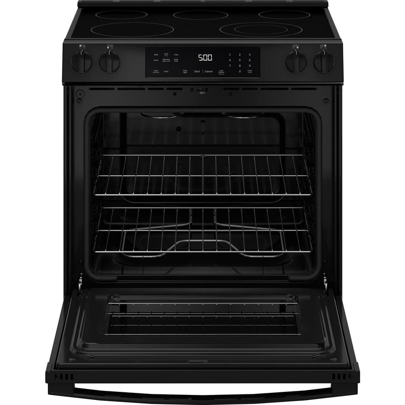  GE 30-inch Slide-in Electric Range with Crisp Mode GRS500PVBB IMAGE 4