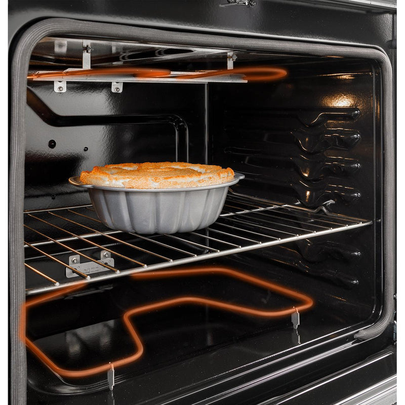  GE 30-inch Slide-in Electric Range with Crisp Mode GRS500PVWW IMAGE 8