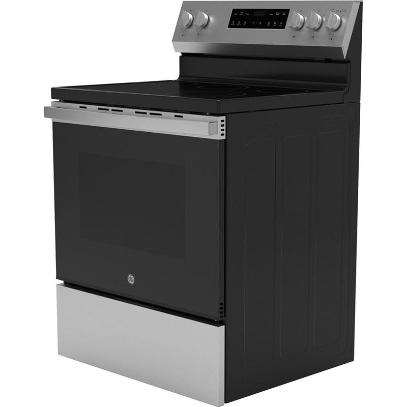  GE 30-inch Freestanding Electric Range with Crisp Mode GRF500SVSS IMAGE 16