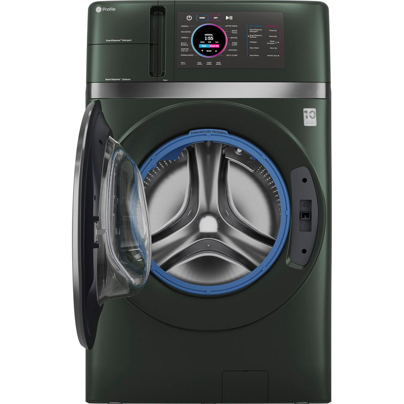  GE Profile All-in-One Electric Laundry Center with Fast Airflow Drying System PFQ97HSPVGN IMAGE 2