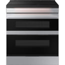  Samsung 36-Inch Slide-In Electric Range with Flex Duo NSI6DG9550SRAA IMAGE 1