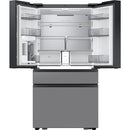  Samsung 36-inch, 23 cu. ft. Counter-Depth French 4-Door Refrigerator with AI Family Hub™+ RF90F23EECRAA IMAGE 2