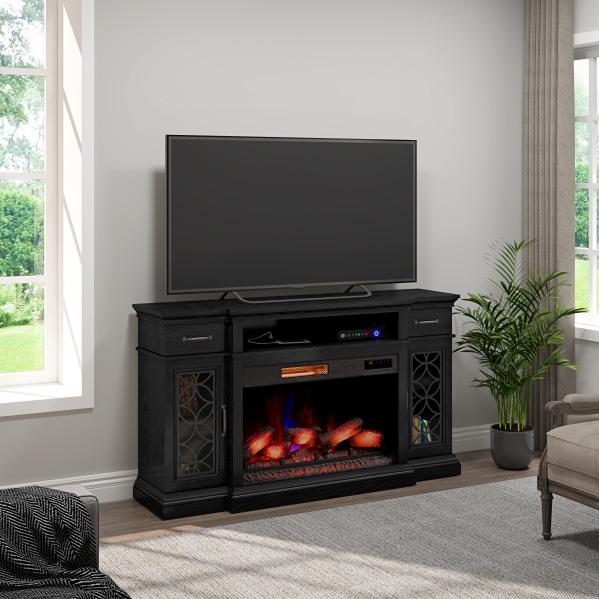  Twin-Star International Benedict Freestanding Electric Fireplace 33MMP8145-PQ03 IMAGE 3