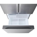  LG 33-inch, 21 cu. ft. Counter-Depth French 3-Door Refrigerator with Wi-Fi LF21G6201S IMAGE 4