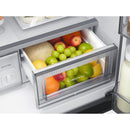  Samsung 36-inch, 22 cu.ft. Counter Depth French 4-Door Refrigerator with Zero Clearance RM80F22WEWAA IMAGE 5
