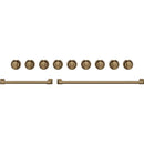  Thor Kitchen Knobs and Handles Kit CKA-RG48-BRZ IMAGE 1