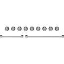  Thor Kitchen Knobs and Handles Kit CKA-RG48-SS IMAGE 1