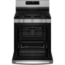  GE Profile 30-inch Smart Freestanding Gas Convection Range with No Preheat Air Fry and EasyWash™ Oven Tray PGF700AYFS IMAGE 3