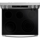  GE Profile 30-inch Smart Freestanding Electric Convection Range with No Preheat Air Fry and EasyWash™ Oven Tray PRF700AYFS IMAGE 2