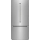  Thor Kitchen 36-inch, 19.6 cu. ft. Built-in French 3-Door Refrigerator with Water Dispenser XRF3619BFP-SS IMAGE 1