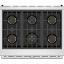 Thor Kitchen 36-inch Freestanding Dual Fuel Range XRG36ELP IMAGE 6
