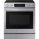  Samsung 30-inch Slide-in Electric range with Wi-Fi NSE90H63SRAA IMAGE 1