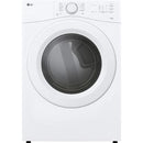  LG 7.4 cu. ft. Gas Dryer with FlowSense™ DLG3421W IMAGE 1
