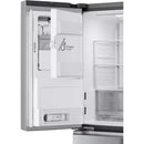  LG 36-inch, 28.6 cu. ft. Freestanding French 4-Door Refrigerator with External Water and Ice Dispensing System LF29S8230V IMAGE 6