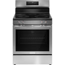  Frigidaire Gallery 30-inch Freestanding Electric Range with Air Fry Technology GCRE3059BF IMAGE 1