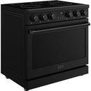  Thor Kitchen 36-inch Freestanding Electric Range with Convection Technology ARE36B IMAGE 3