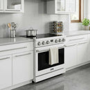  Thor Kitchen 36-inch Freestanding Electric Range with Convection Technology ARE36W IMAGE 13