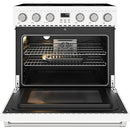  Thor Kitchen 36-inch Freestanding Electric Range with Convection Technology ARE36W IMAGE 2