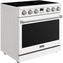  Thor Kitchen 36-inch Freestanding Electric Range with Convection Technology ARE36W IMAGE 3
