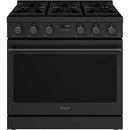  Thor Kitchen 36-inch Freestanding Gas Range with Convection Technology ARG36B IMAGE 1