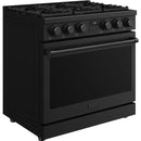  Thor Kitchen 36-inch Freestanding Gas Range with Convection Technology ARG36B IMAGE 3