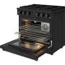  Thor Kitchen 36-inch Freestanding Gas Range with Convection Technology ARG36B IMAGE 6