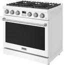  Thor Kitchen 36-inch Freestanding Gas Range with Convection Technology ARG36W IMAGE 4