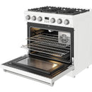  Thor Kitchen 36-inch Freestanding Gas Range with Convection Technology ARG36W IMAGE 5