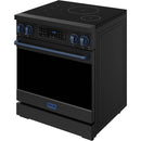  Thor Kitchen 30-inch Freestanding Induction/Electric Range with Tilt Panel RSI30B-BLU IMAGE 4