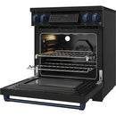  Thor Kitchen 30-inch Freestanding Induction/Electric Range with Tilt Panel RSI30B-BLU IMAGE 5