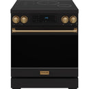  Thor Kitchen 30-inch Freestanding Induction/Electric Range with Tilt Panel RSI30B-BRZ IMAGE 1