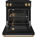  Thor Kitchen 30-inch Freestanding Induction/Electric Range with Tilt Panel RSI30B-BRZ IMAGE 2