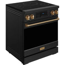  Thor Kitchen 30-inch Freestanding Induction/Electric Range with Tilt Panel RSI30B-BRZ IMAGE 3