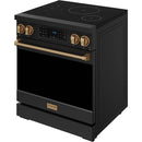  Thor Kitchen 30-inch Freestanding Induction/Electric Range with Tilt Panel RSI30B-BRZ IMAGE 4