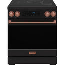  Thor Kitchen 30-inch Freestanding Induction/Electric Range with Tilt Panel RSI30B-RSG IMAGE 1