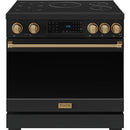  Thor Kitchen 36-inch Freestanding Induction/Electric Range with Tilt Panel RSI36B-BRZ IMAGE 1