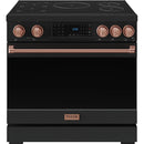  Thor Kitchen 36-inch Freestanding Induction/Electric Range with Tilt Panel RSI36B-RSG IMAGE 1