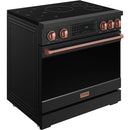  Thor Kitchen 36-inch Freestanding Induction/Electric Range with Tilt Panel RSI36B-RSG IMAGE 3