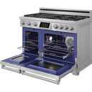  Thor Kitchen 48-inch Freestanding Dual Fuel Range XRD48E IMAGE 2