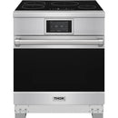  Thor Kitchen 30-inch Freestanding Induction/Electric Range with Tilt Panel XRI30E IMAGE 1