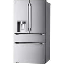  LG 29 cu. ft. Smart Standard-Depth MAX™ 4-Door French Door Refrigerator with Full-Convert Drawer™ LF29N8330S IMAGE 12