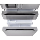 LG 29 cu. ft. Smart Standard-Depth MAX™ 4-Door French Door Refrigerator with Full-Convert Drawer™ LF29N8330S IMAGE 3