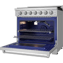  Thor Kitchen 36-inch Freestanding Gas Range with Precision Knob Control RSG36P IMAGE 5