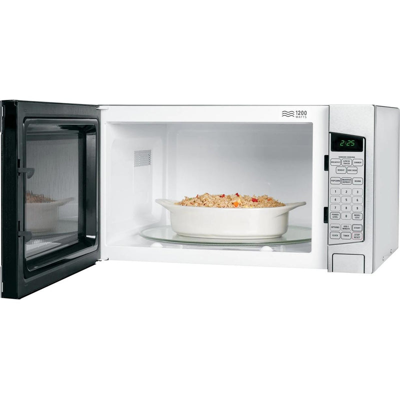 GE 24-inch, 2.2 cu. ft. Countertop Microwave Oven with Inverter Defrost Technology JES2251SJ IMAGE 2
