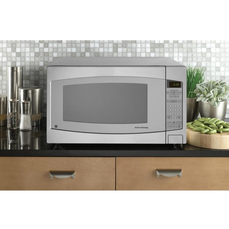 GE 24-inch, 2.2 cu. ft. Countertop Microwave Oven with Inverter Defrost Technology JES2251SJ IMAGE 5