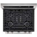  LG 30-inch Gas Double Oven Range with Air Fry LDGL6924Y IMAGE 4