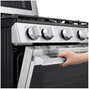  LG 30-inch Gas Double Oven Range with Air Fry LDGL6924Y IMAGE 5