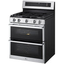  LG 30-inch Gas Double Oven Range with Air Fry LDGL6924Y IMAGE 8