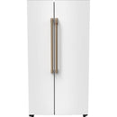  Café 36-inch, 24 cu. ft. Counter-Depth Freestanding Side-by-Side Refrigerator with Dual-Dispense AutoFill Pitcher CKE24RP4YW2 IMAGE 1