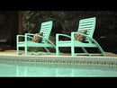 C.R. Plastic Products Outdoor Seating Adirondack Chairs C01-14 EXTERNAL_VIDEO 1